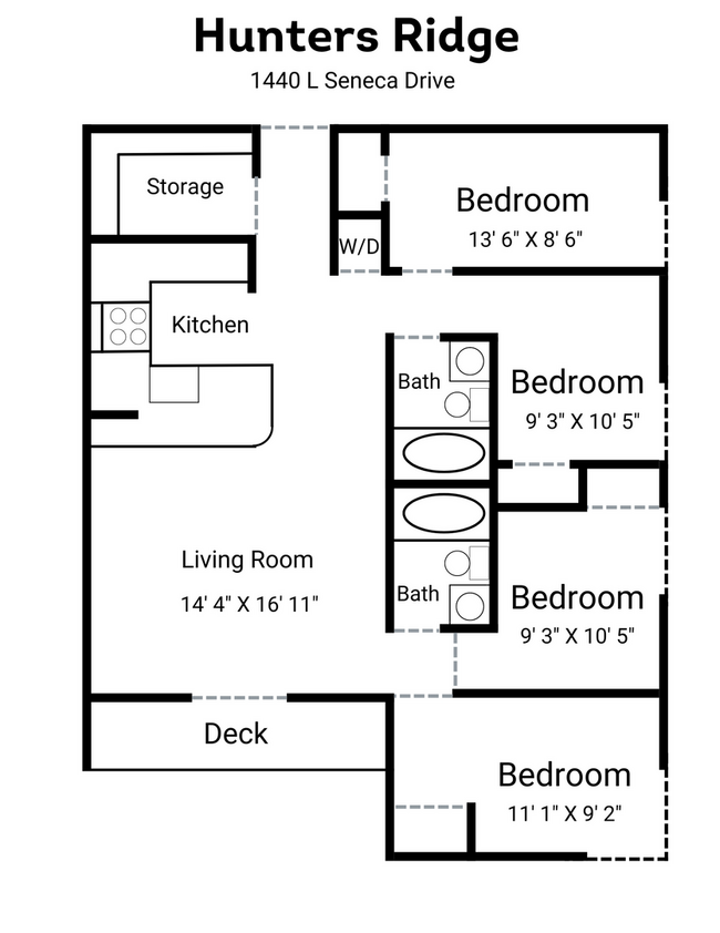 Building Photo - 1440 L Seneca Drive | Hunter's Ridge | 4 B...