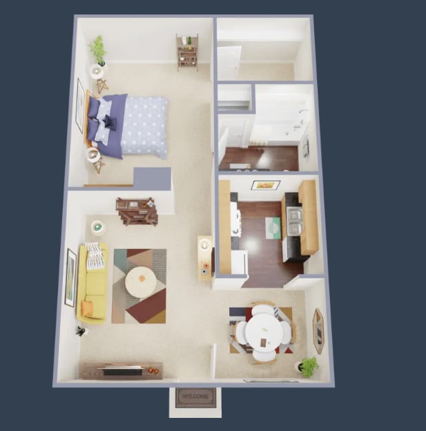 Floorplan - Havenwood Apartment Homes