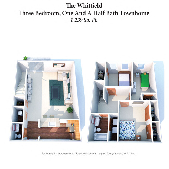 Floorplan - Woodhills Apartments