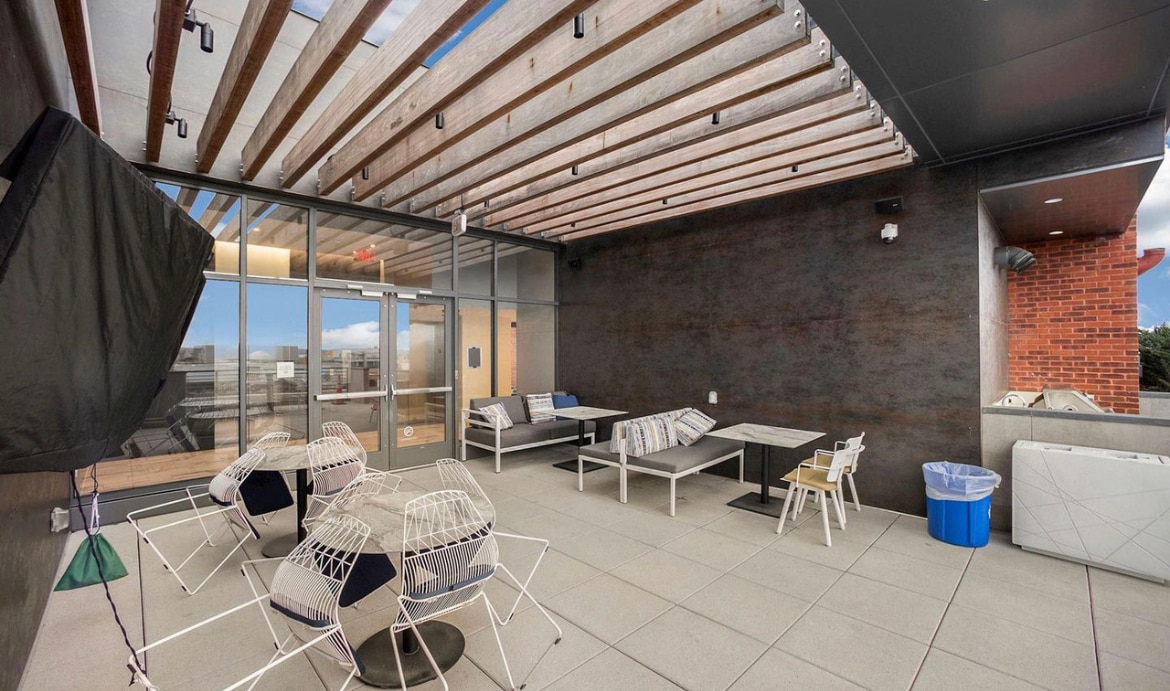 Rooftop dining area - 1211 Van St SE