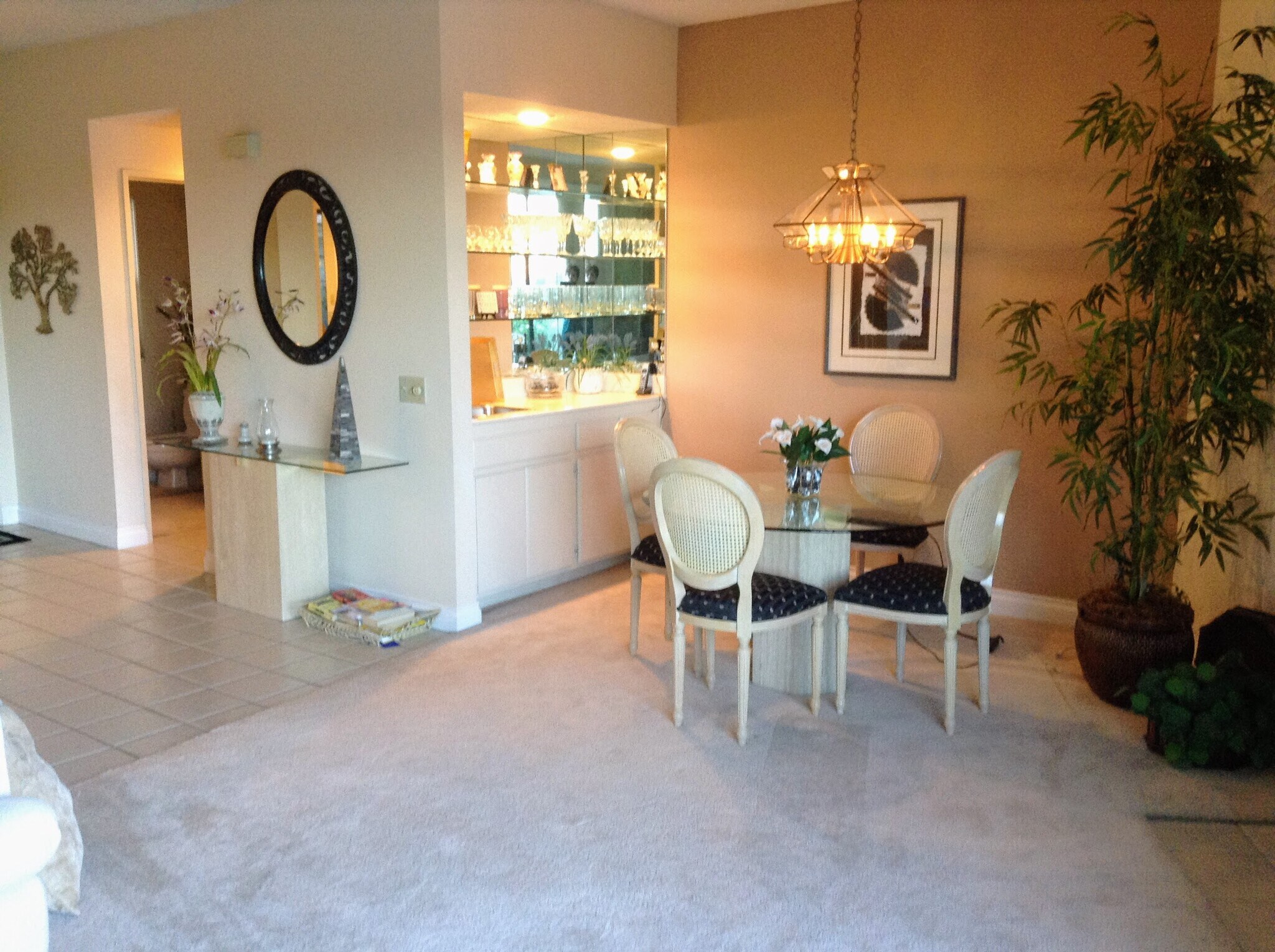 evening look in dining area - 55456 Firestone