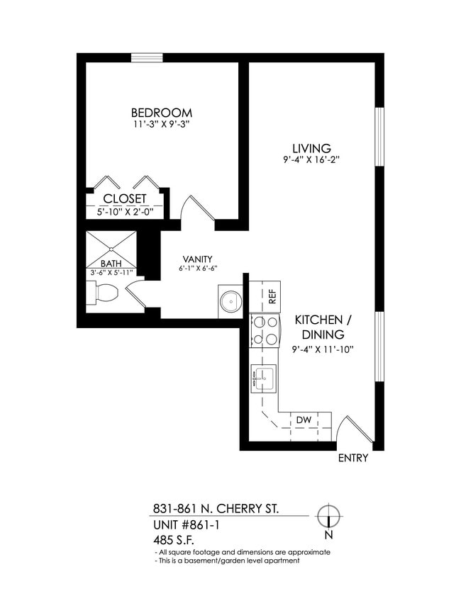 Floorplan - 831-861 Cherry