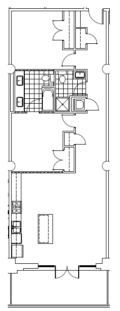 2BR/2BA - Chesapeake Lofts