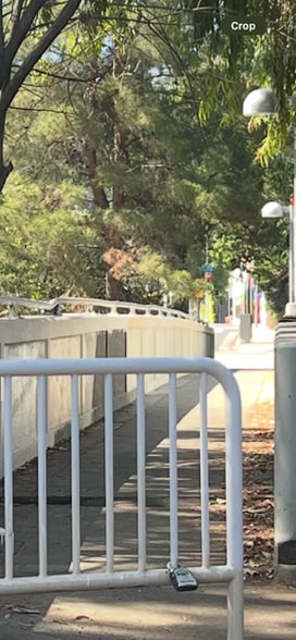 Charming footbridge leads to Ventura Blvd - 4337 Rhodes Ave