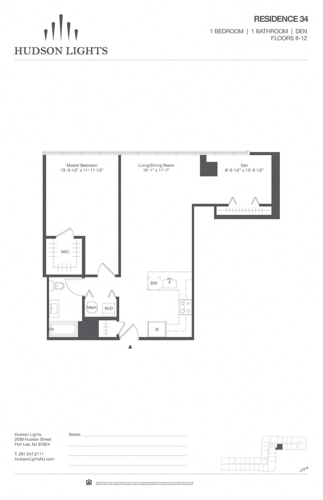 Floorplan - Hudson Lights