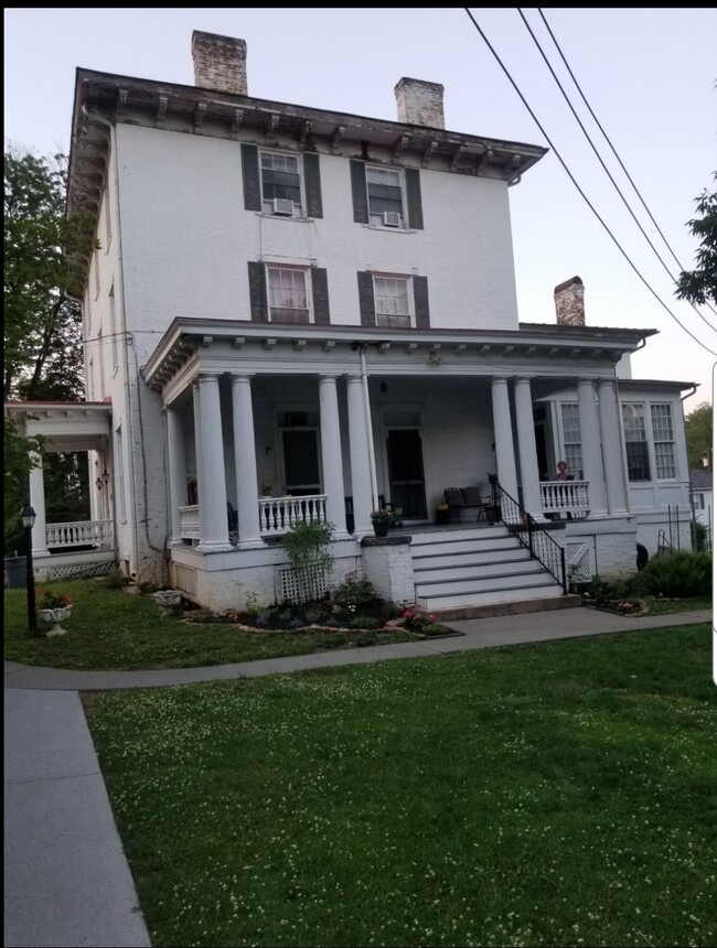 Inside historic 1840s home with private entrance to basement walkup - 342 Fairmont Ave, Apt #8