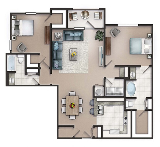 Floorplan - Lakeside Villas