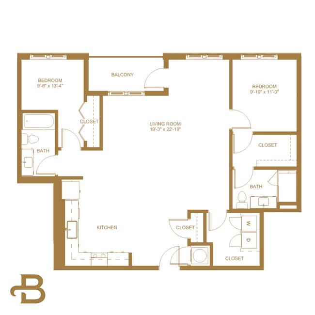 Floorplan - The Birney at Westhampton