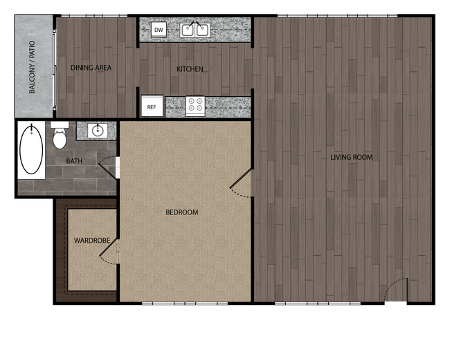 Floorplan - Vue at Montrose