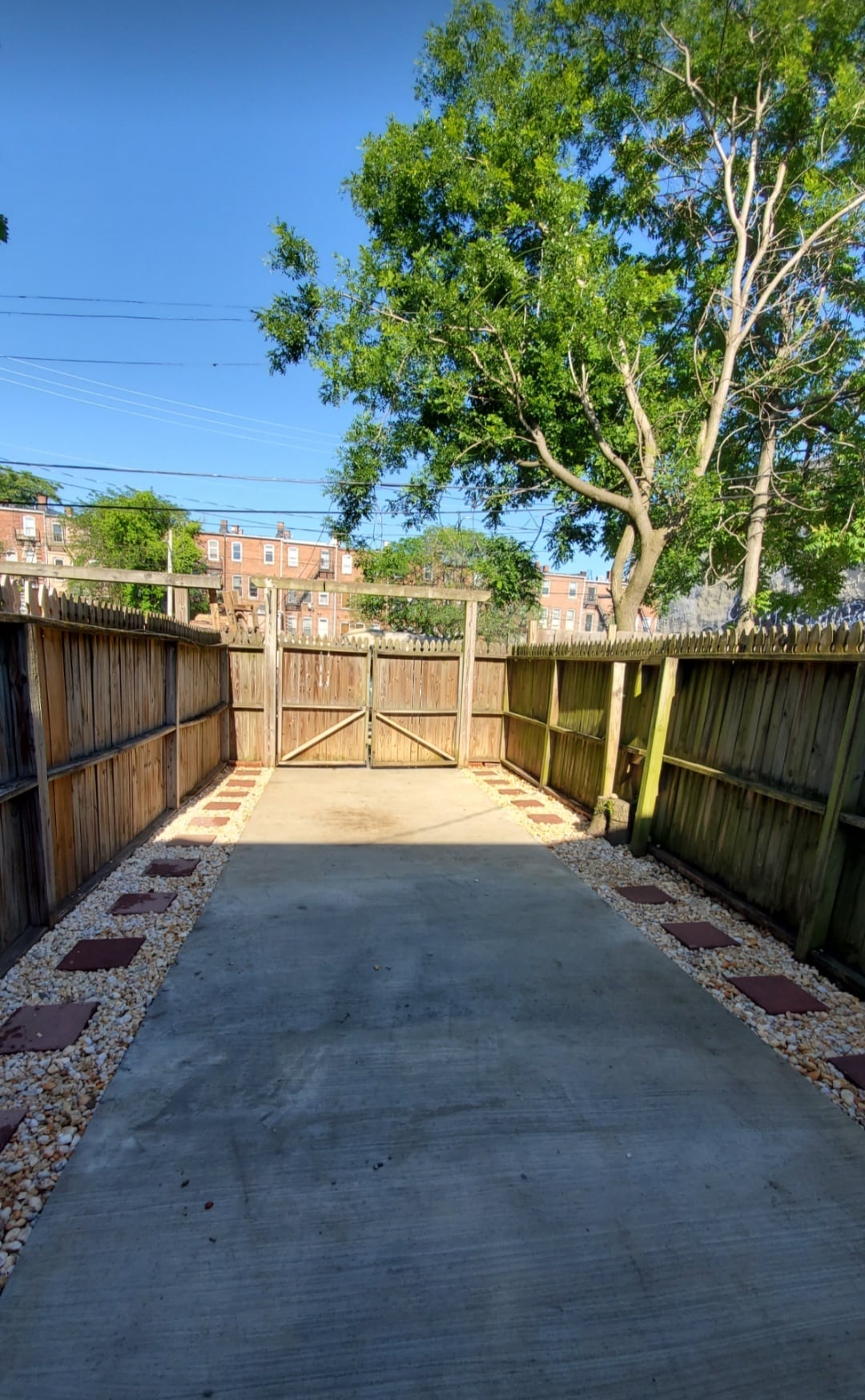 Back Yard - Parking Pad - 2539 N Howard St