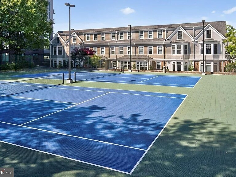 Lighted Tennis Courts - 7500 Woodmont Ave