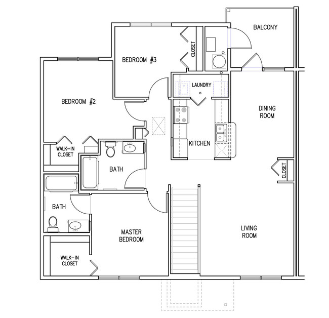 Floorplan - Nokota Ridge Apartments