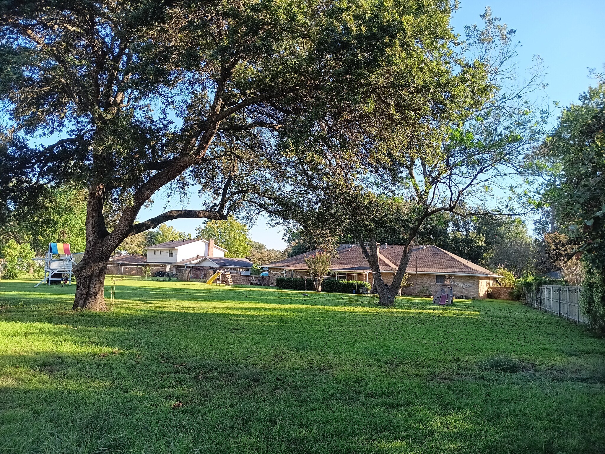 Looking onto the back of the house. - 2308 Wesley Cir