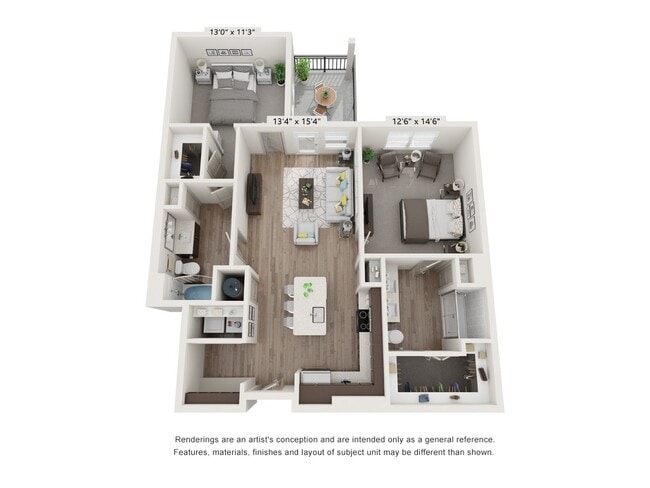 Floorplan - The Lakes at Grand Prairie 55+ Active Adult