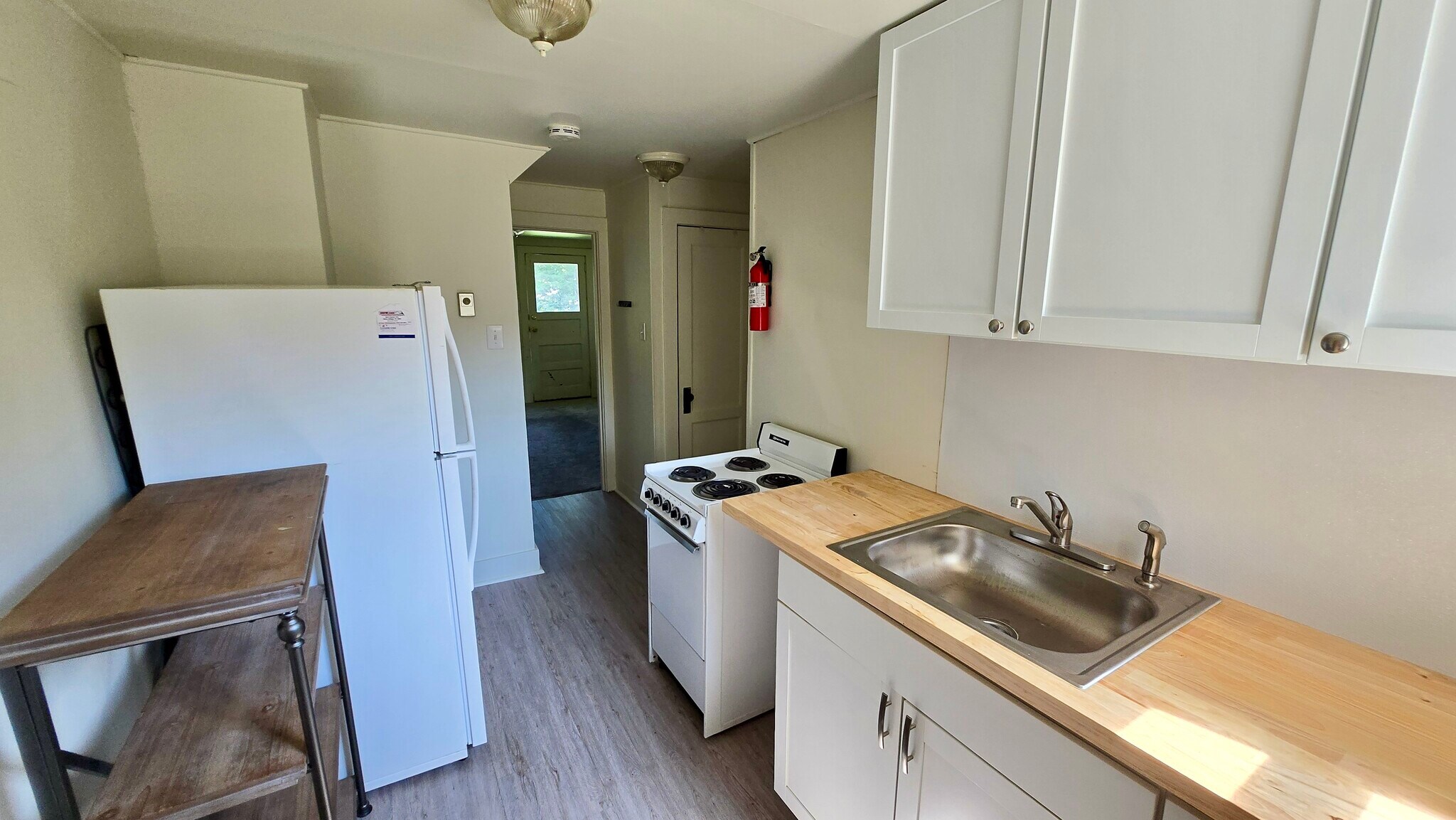Kitchen looking towards Living Room - 122 Logan Ave