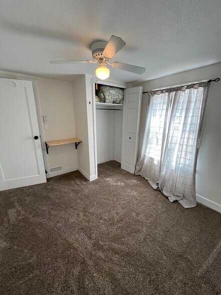 Bedroom 1 closet and desk - 230 N 700 W
