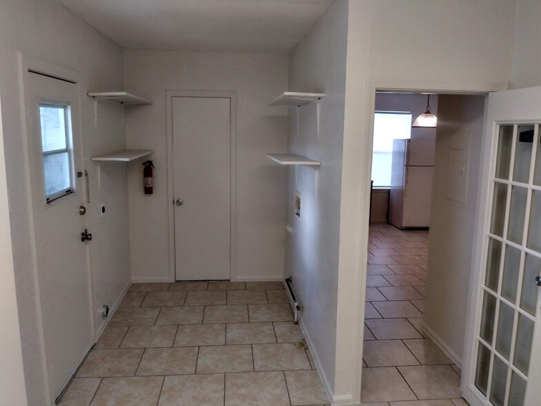 Storage room with washer and dryer connections - 403 Ellana Claire St