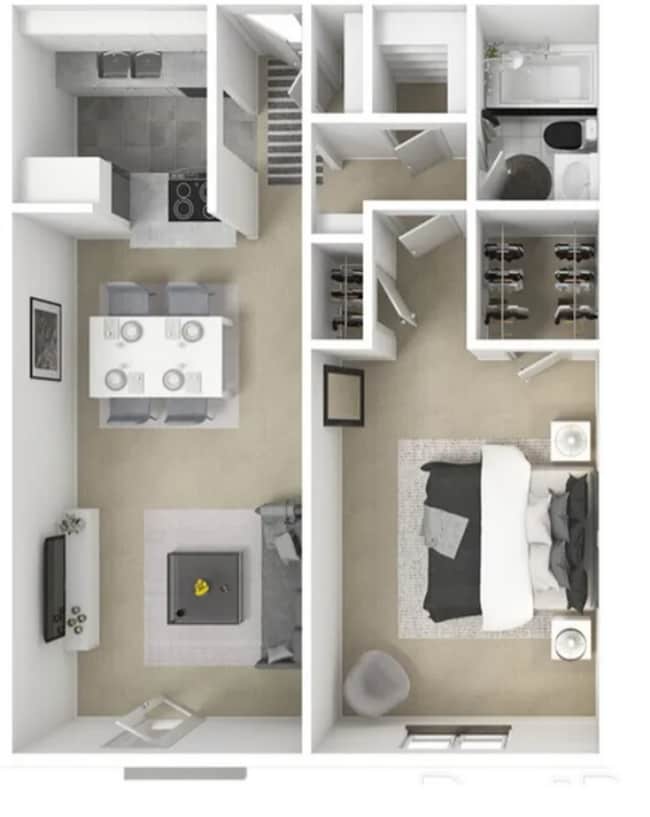 Floorplan - Sunset Grove Apartments