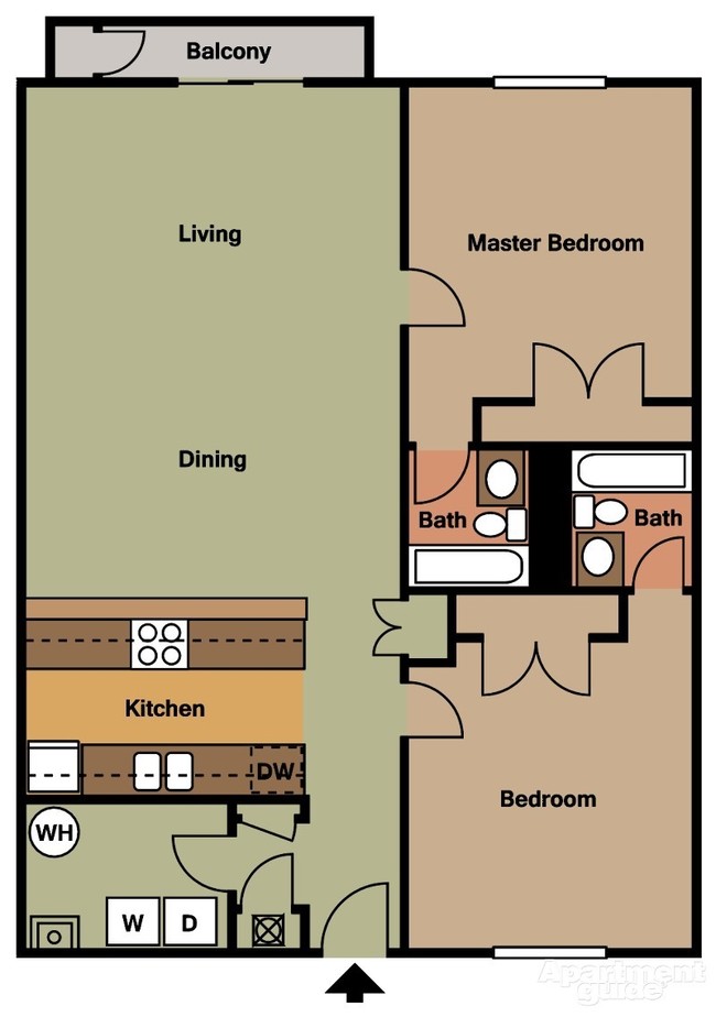 2BR/2BA - Emerald Shores