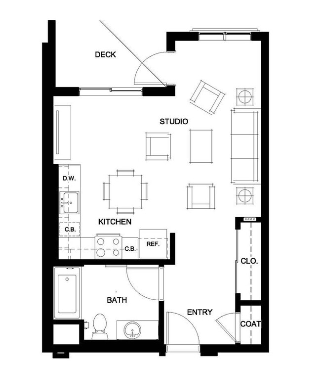 Floorplan - 353 Main Street Family Apartments