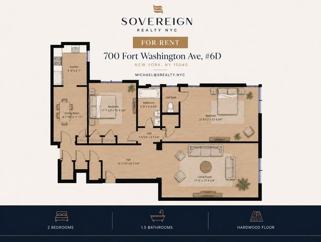 Floorplan - 700 Fort Washington Avenue