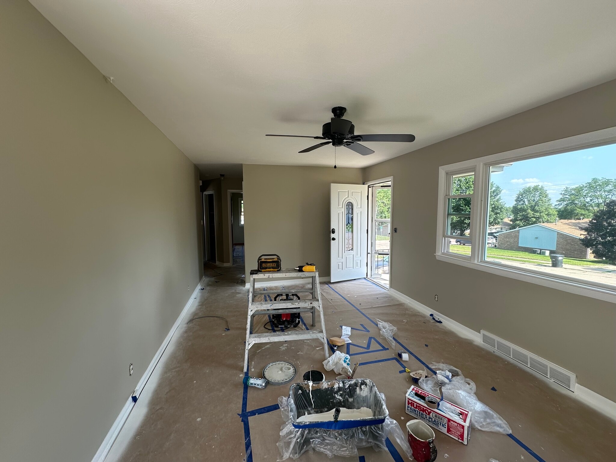 Living Room - Current paint color - 8120 Burdette St