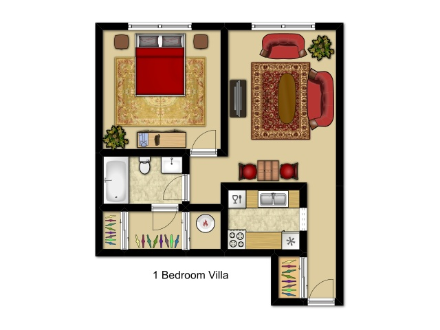 1BR Villa.jpg - Brown School Station