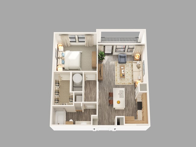 Floorplan - Seven17 Lehman