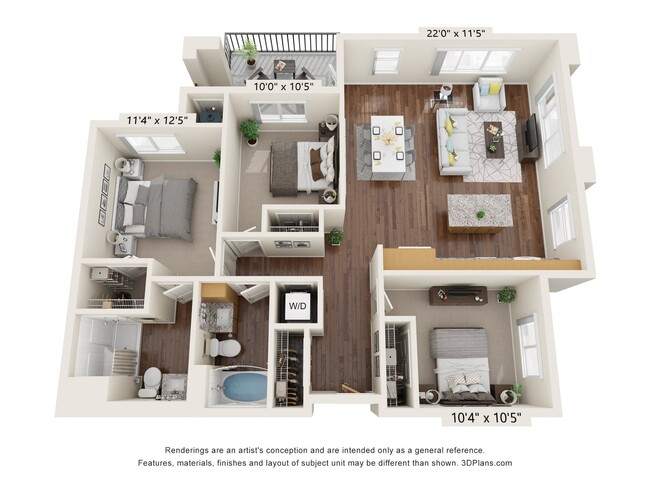 Floorplan - Aviara Flats