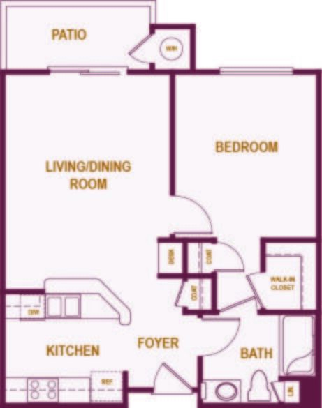 Floorplan - Oak View of Sonoma Hills Apartments