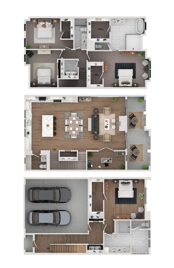 Floorplan - The Townes at SouthPark