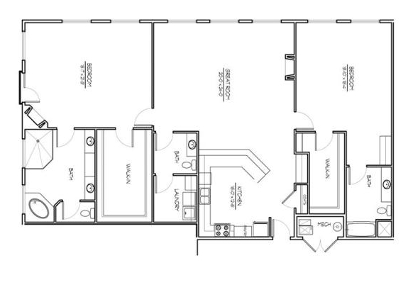 2BR/2.5BA - One & Nine Condominiums