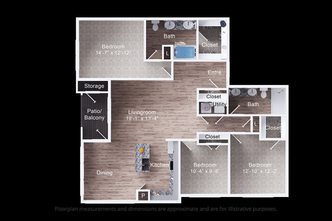 Floorplan - Lofts at Allen Ridge