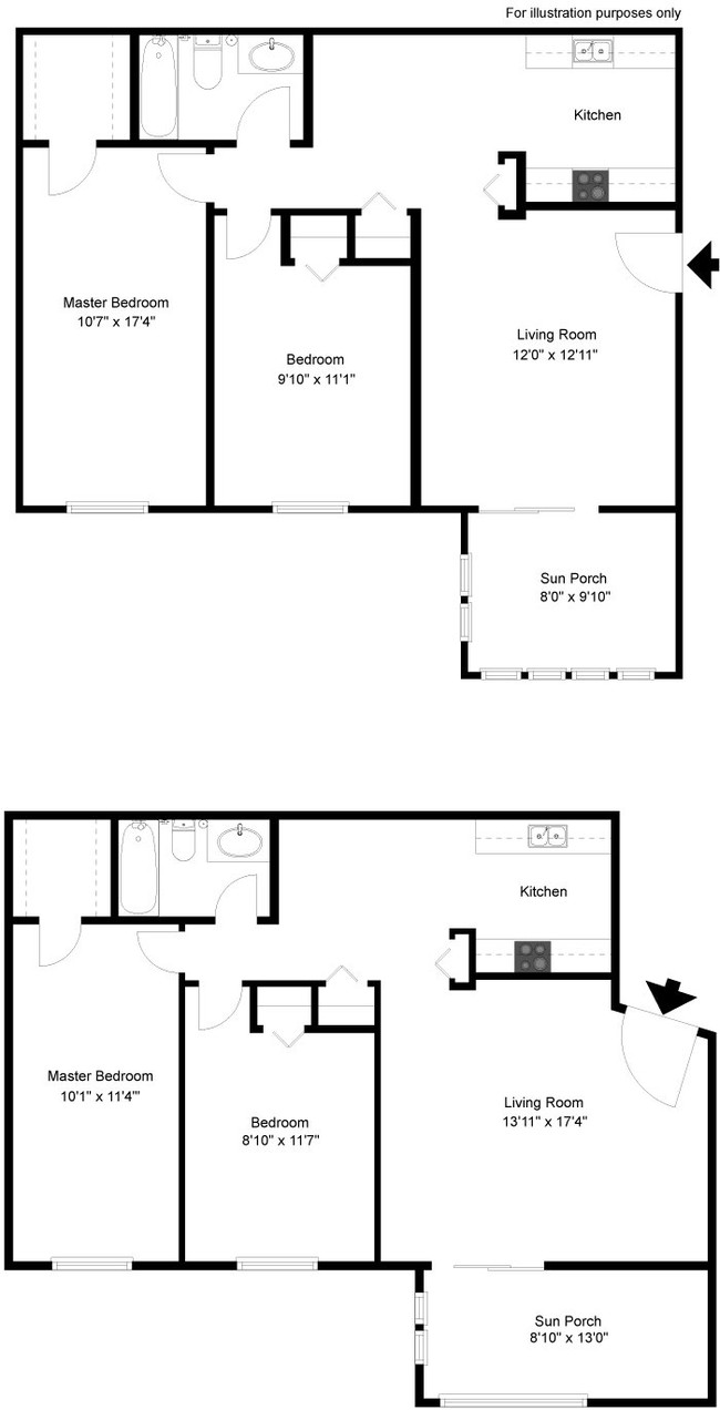 Floorplan - North Towne Villas