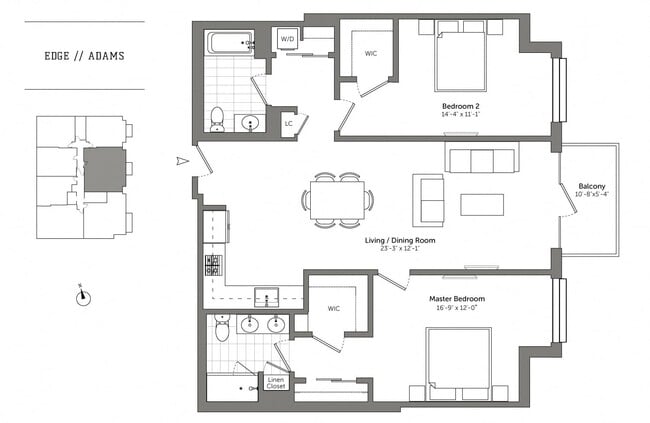 Floorplan - Edge Lofts