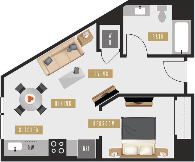 Floorplan - Axis Oakland