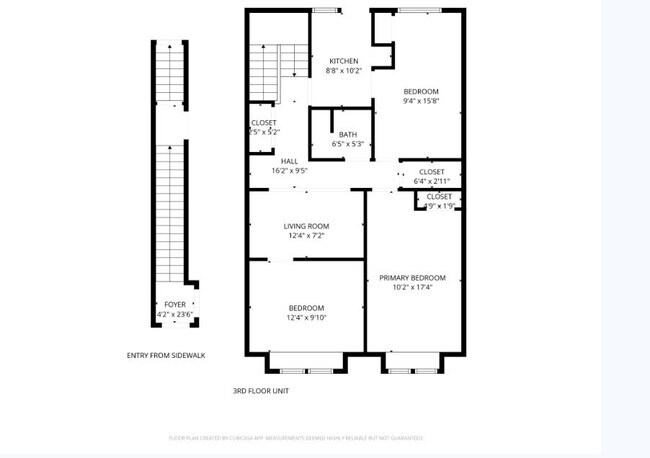 Floor Plan - 22 W Gay St