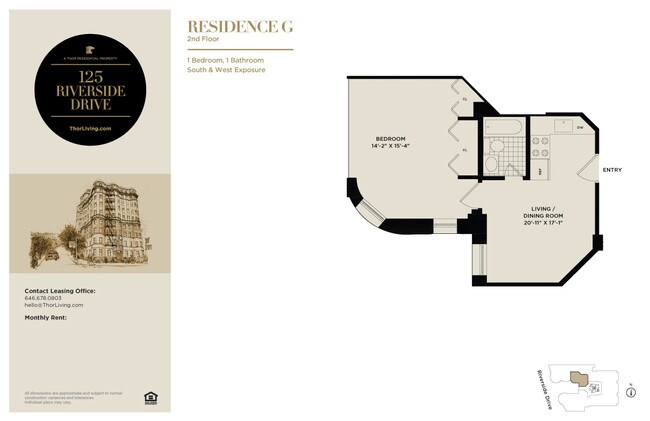 Floorplan - 125 Riverside Drive