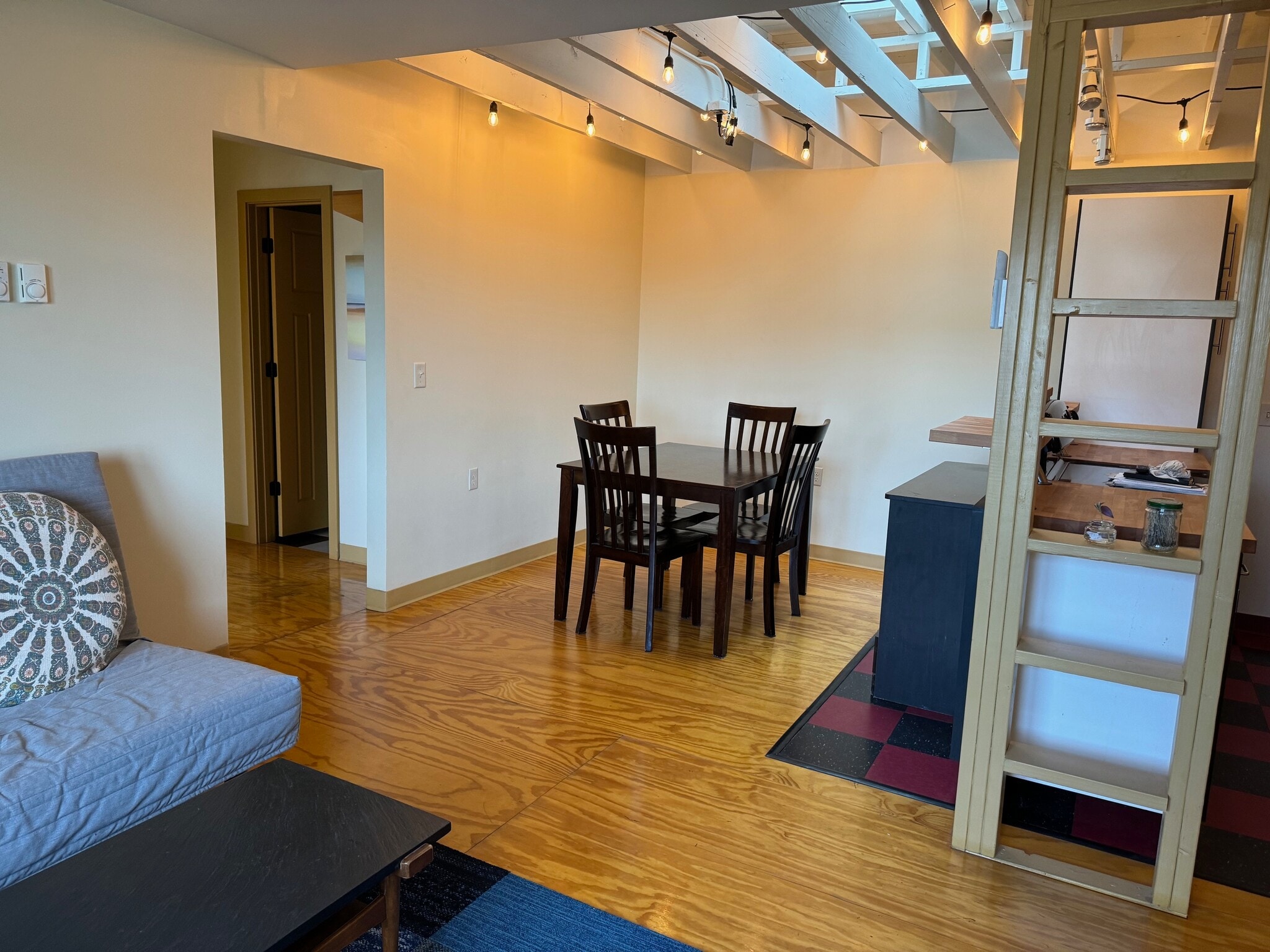 Dining room with skylight overhead - 2915 2nd Ave S