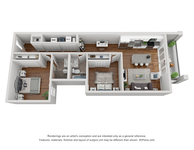 Floorplan - Monroe Aberdeen Place