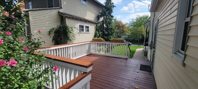 Side Deck - facing front - 148 E Moler St