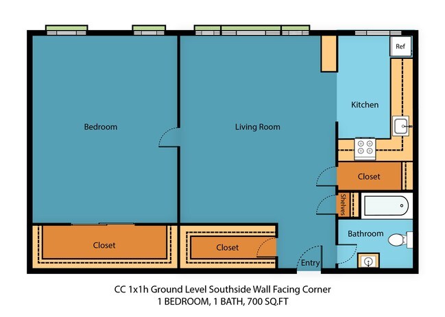 Floorplan - Carolina Court Apartment Homes