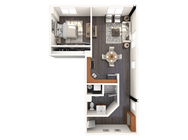 1 Bedroom - The Sansom