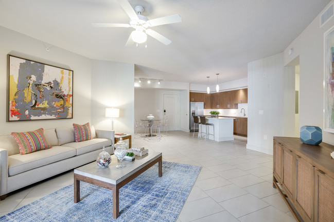 The open floor plan is great for entertaining - Windsor at Doral