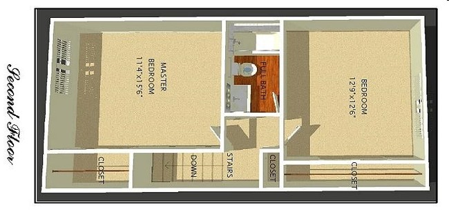 2BR/1.5BA - Fountain Parc