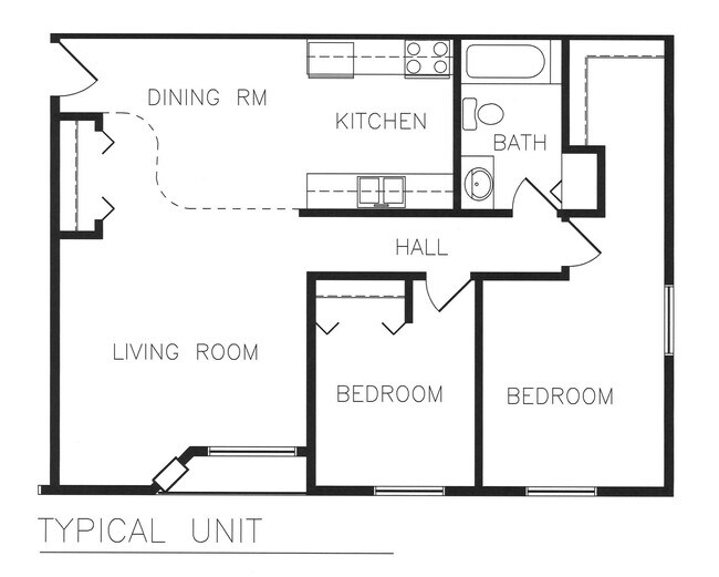 Floorplan - Alice Nettell Towers
