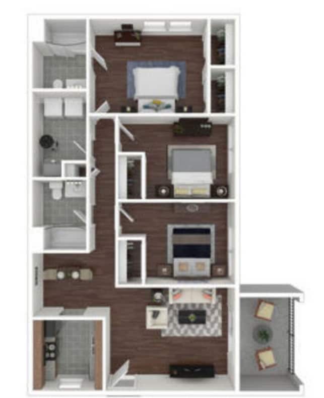 Floorplan - Greens of Hickory Trail