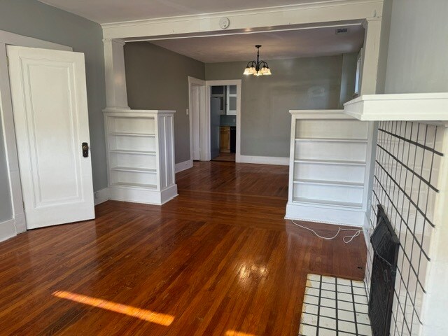 living room to dining room - 1411 Beechview Ave