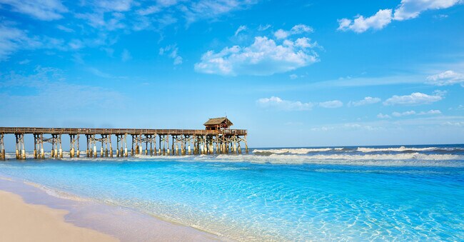 Cocoa Beach Pier visible from beach - 7801 Ridgewood Ave