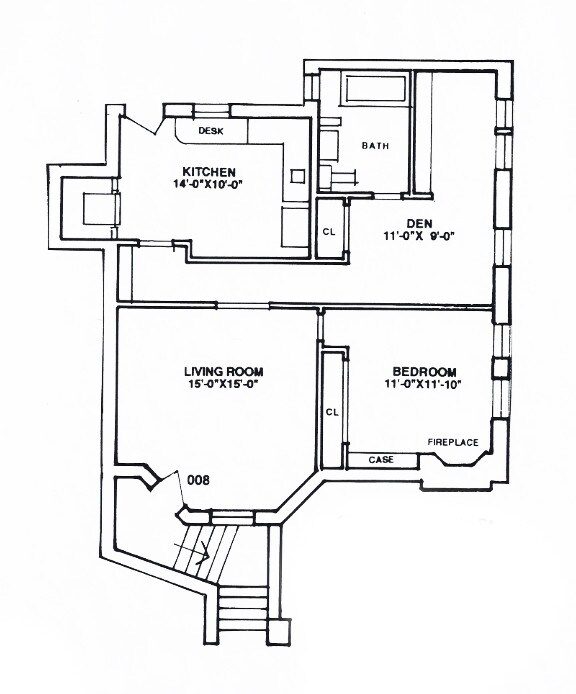 Floorplan - 1544-50 N. LaSalle Blvd.